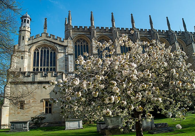 La fachada del Eton College.