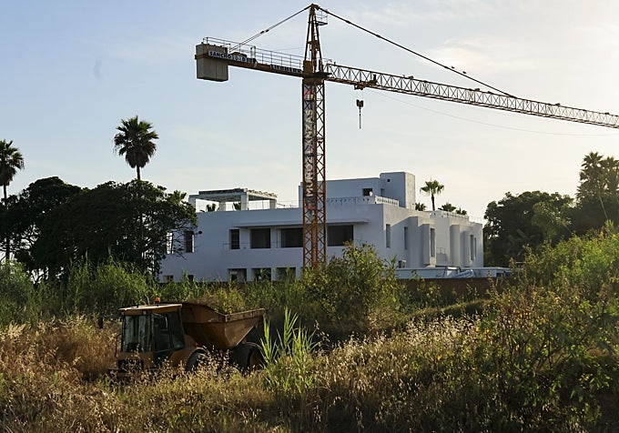 La casa de Antonio Banderas en Marbella.