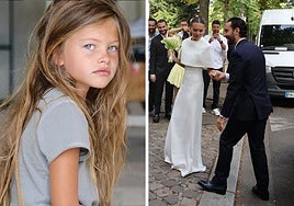Thylane Blondeau, la niña conocida por ser la más guapa del mundo, se casa con el nieto de Jane Birkin en París