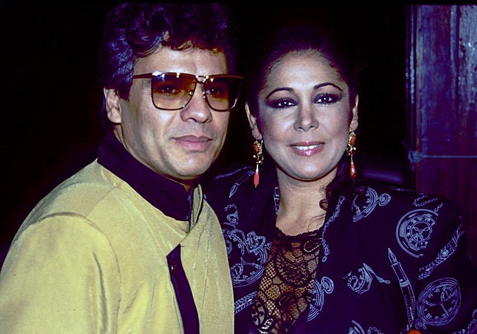 Juan Gabriel e Isabel Pantoja en la década de los 90.