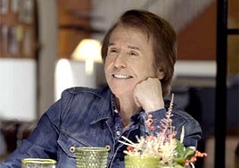 El cantante Raphael en una fotografía tomada en Linares, en septiembre de 2021.