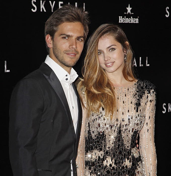 Marc Clotet y Ana de Armas en 2012