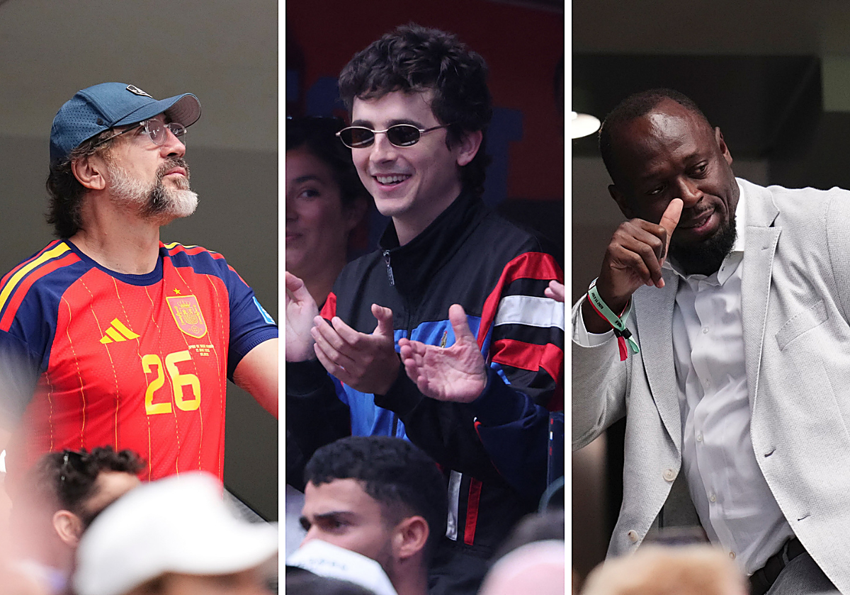 De Javier Bardem a Timothée Chalamet: los famosos que presenciaron el pase a la final de la Selección desde el estadio