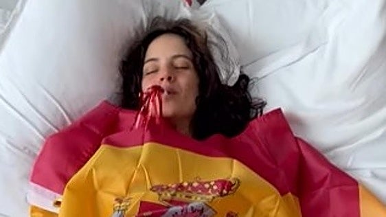 De Rosalía a la novia de Cucurella: los famosos celebran la victoria de España