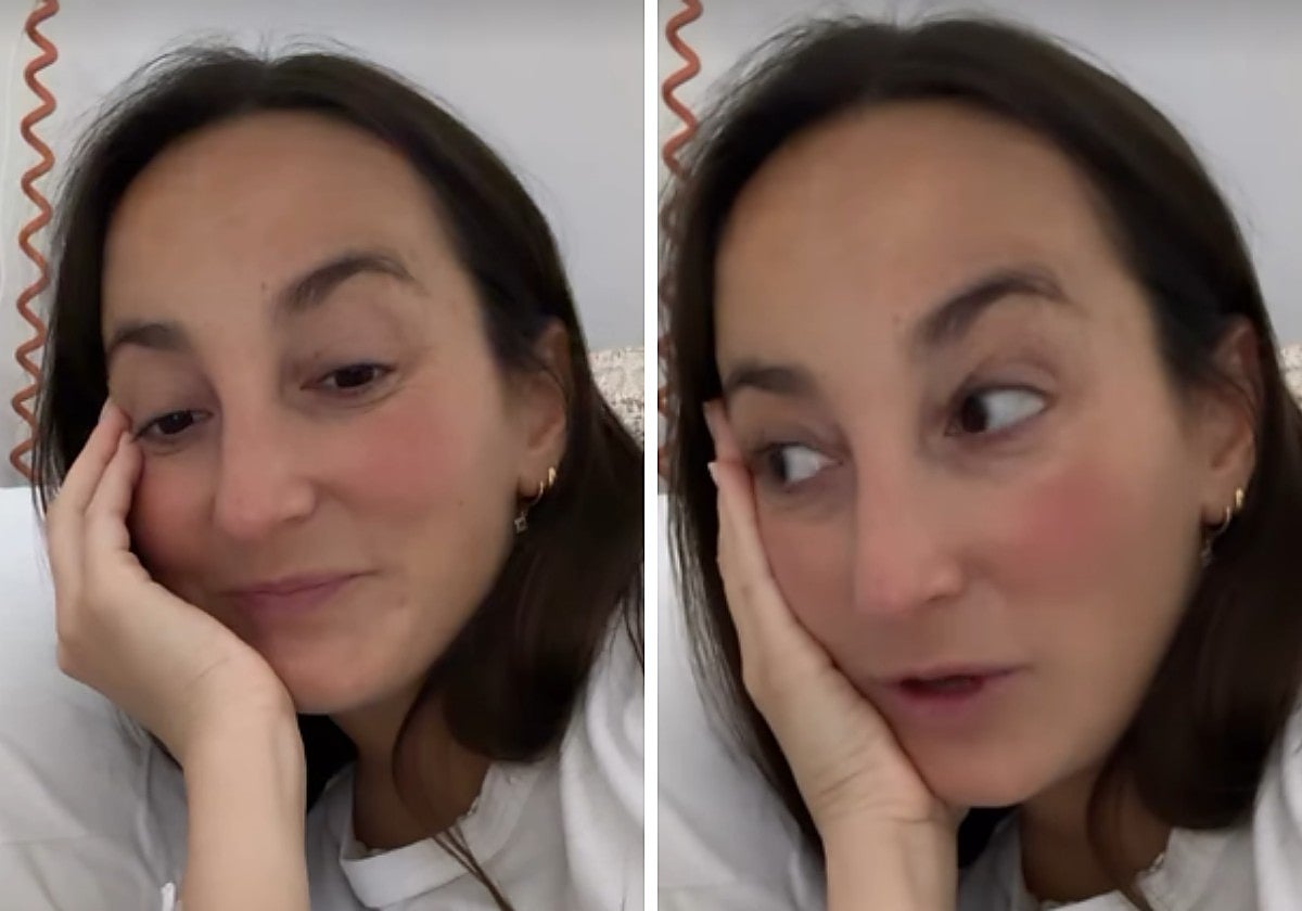 Lucía Pombo, en sus primeras horas como madre: «Ha habido muchos sustos»