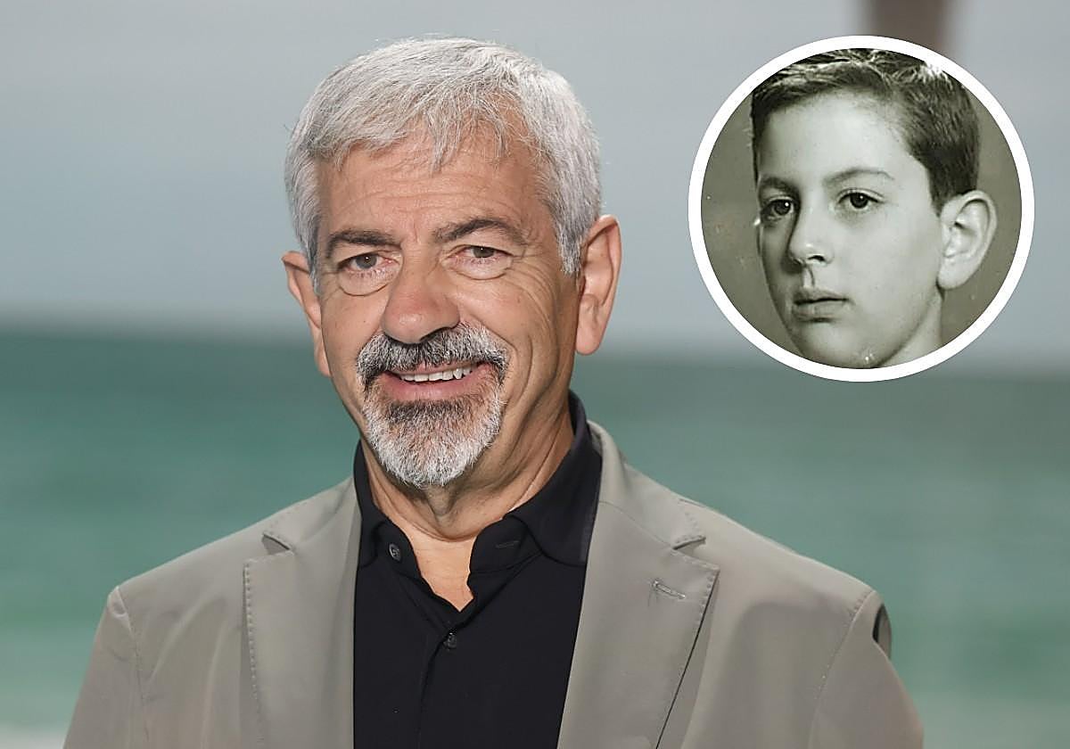 Carlos Sobera: «Yo lo pasé muy mal en el colegio. Era muy torpe porque me tocó un profesor duro, que utilizaba la regla más de lo que debía»