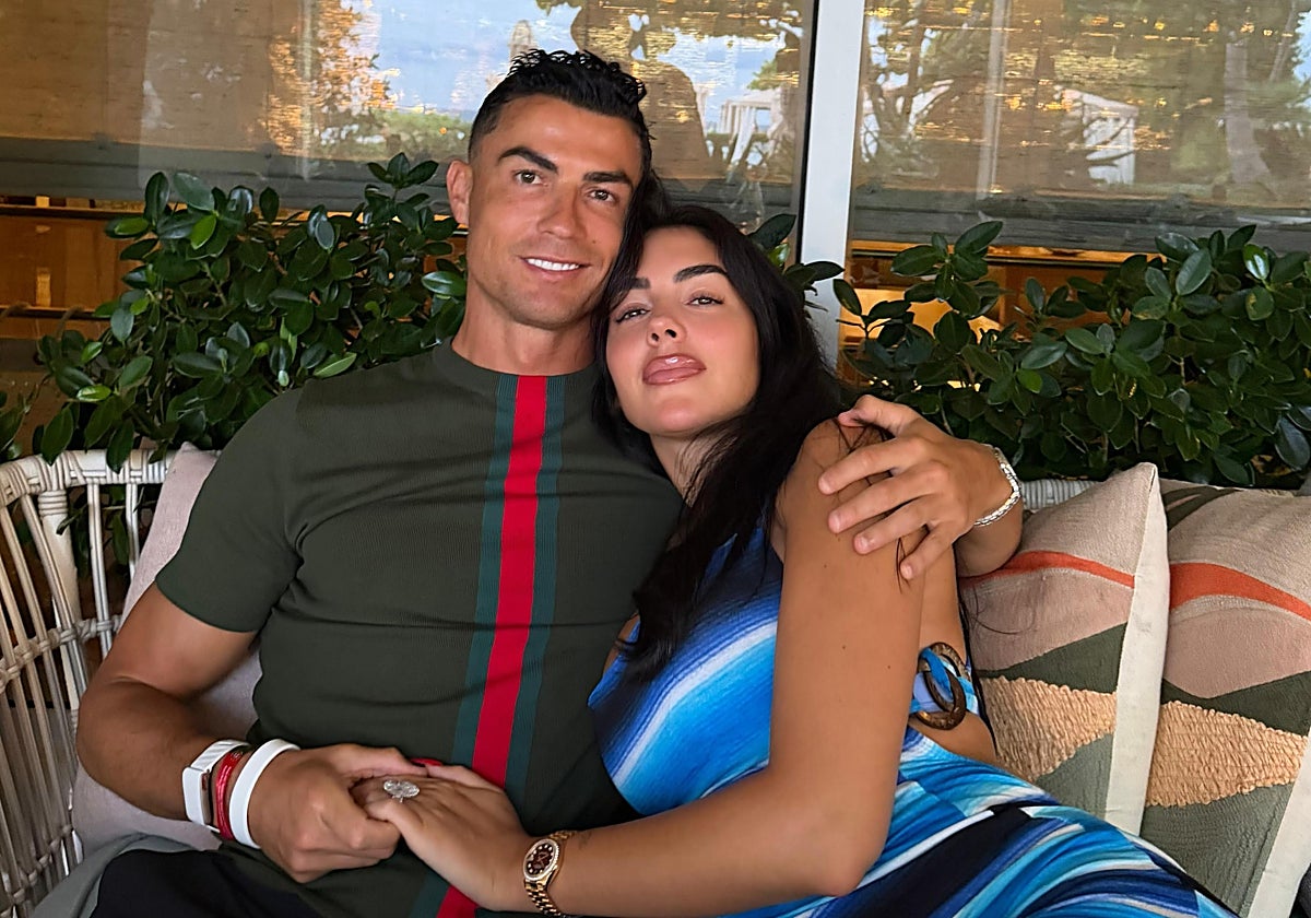 La esperada boda de Cristiano Ronaldo y Georgina Rodríguez podría celebrarse este sábado: sale a la luz una invitación filtrada