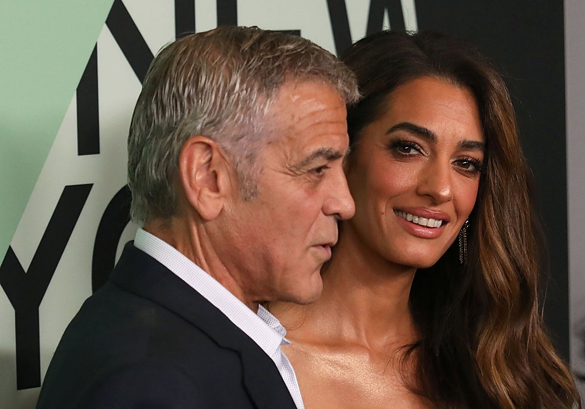 George y Amal Clooney, evacuados con sus hijos de su mansión en La Provenza por los incendios