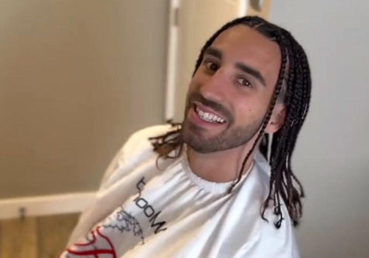 Marc Cucurella cambia radicalmente de look y deja atónitos a sus seguidores: ahora lleva trenzas