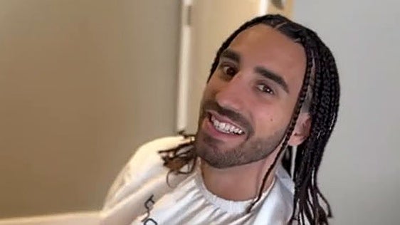 Marc Cucurella cambia radicalmente de look y deja atónitos a sus seguidores: ahora lleva trenzas