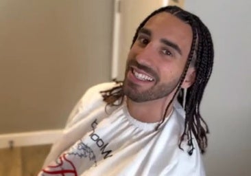 Marc Cucurella cambia radicalmente de look y deja atónitos a sus seguidores: ahora lleva trenzas