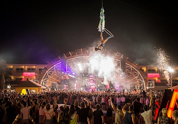 Ushuaïa en Ibiza.