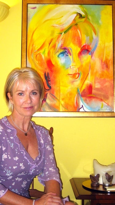 La presentadora Sarah Greene en 2006.