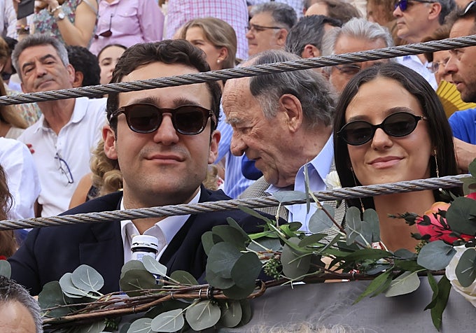 Froilán y Victoria Federica, en Las Ventas.