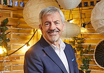Carlos Sobera, 66 años, sobre sus estudios universitarios: «Hice Derecho y pedí una beca al Gobierno vasco para opositar a juez, pero mi vocación de actor se impuso»
