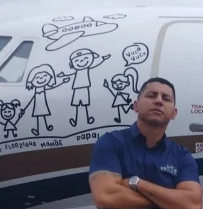 La imagen de Camilo que ha publicado Virginia.