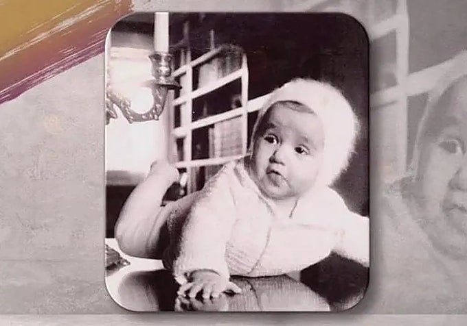 Una imagen de Cristina Cifuentes de joven.