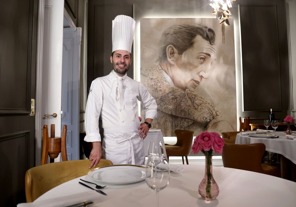 Juanjo Ruiz, en su restaurante La Casa de Manolete Bistro