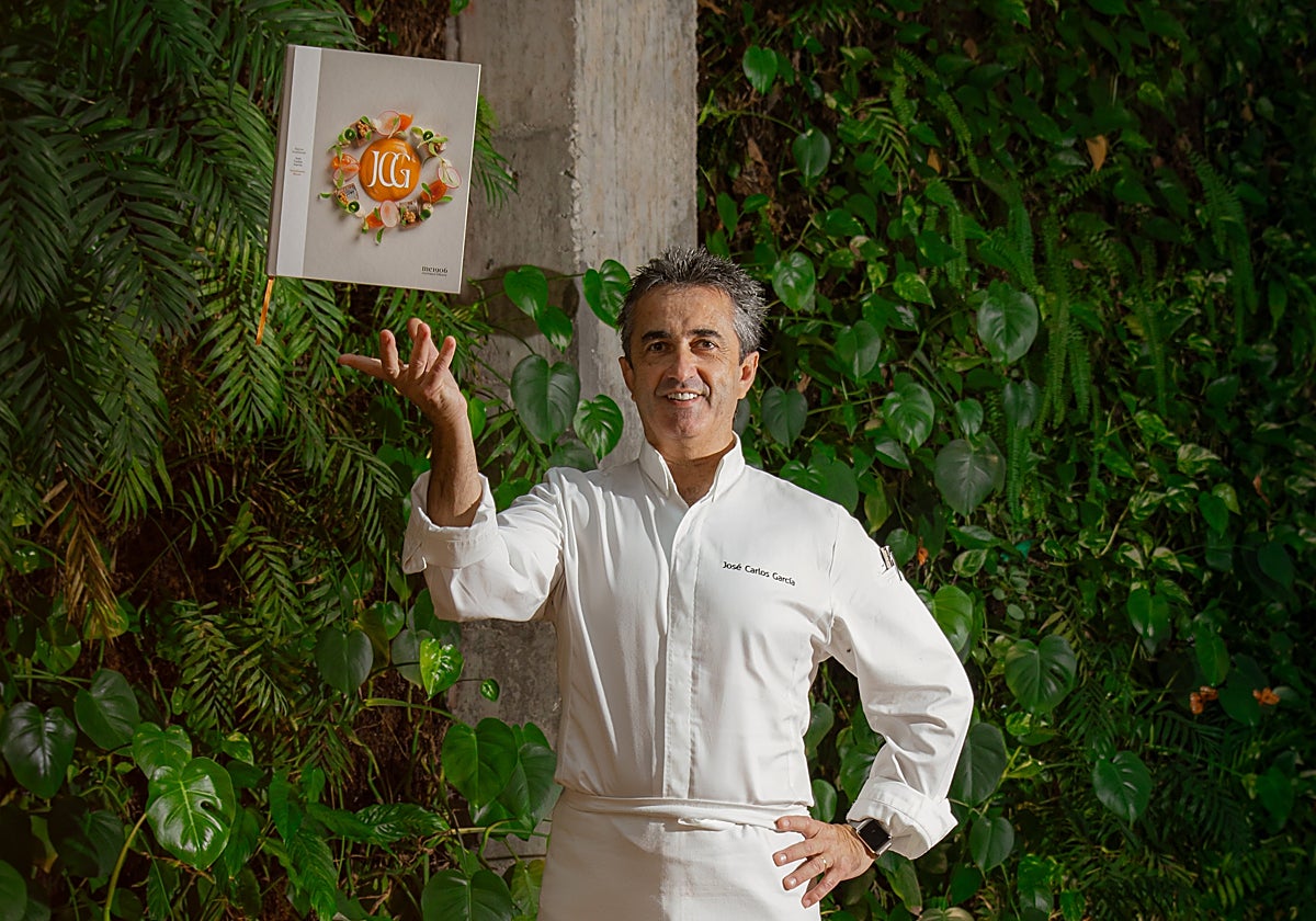 José Carlos García durante la presentación de su nuevo libro 'Raíces Andaluzas'