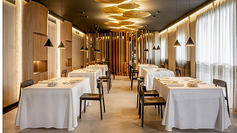 Sala del nuevo Skina, en Marbella