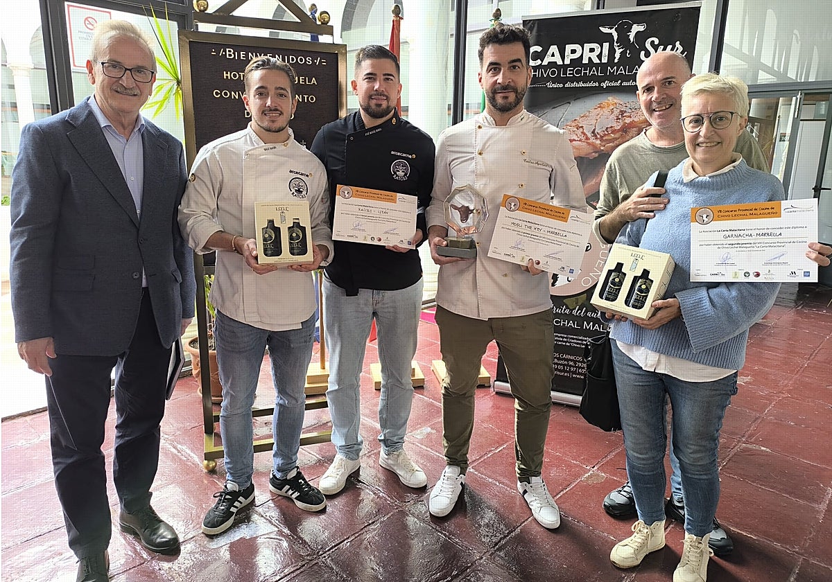 El restaurante Mogli se alza con la victoria en el VIII concurso provincial de Chivo lechal malagueño