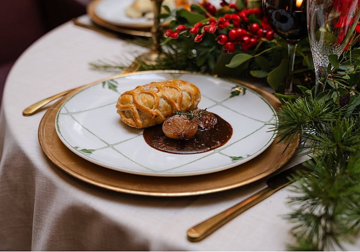 Solomillo Wellington, uno de los nuevos platos para disfrutar de la Navidad en Balausta