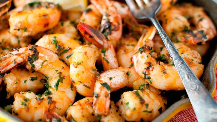 Langostinos al horno