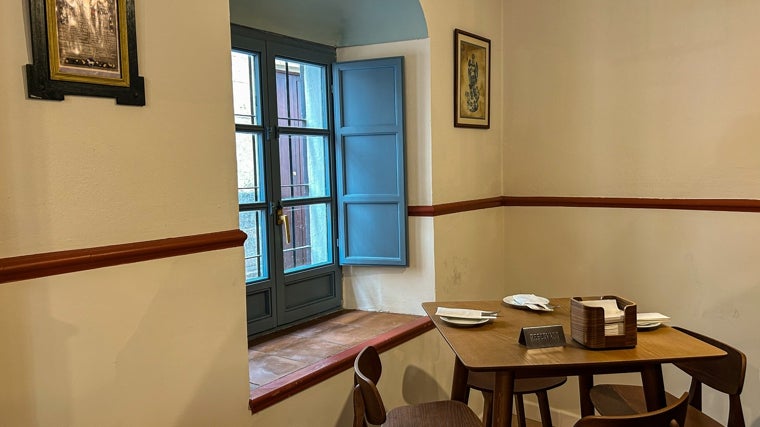 Pequeño rincón de la taberna