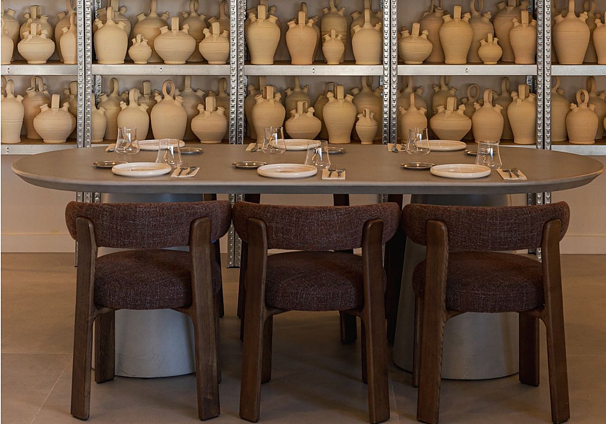 Salón del restaurante Eterno