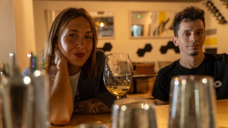 Alba Arévalo y Luca Mazzarella, en El Inkieto