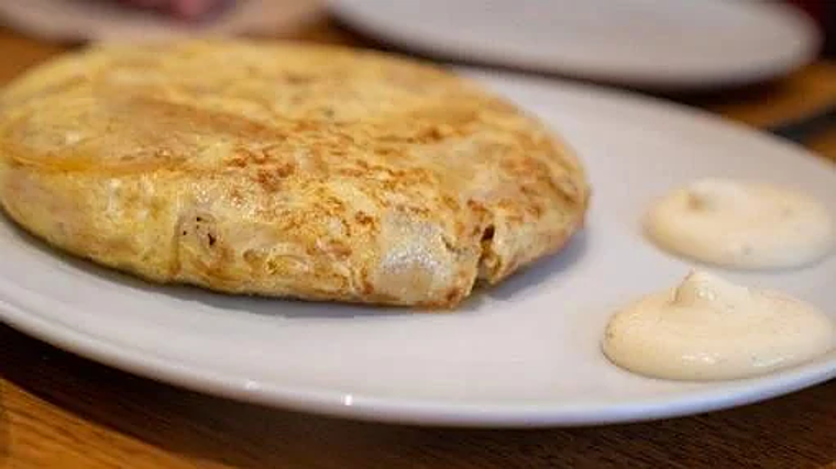 Tortilla de patatas de Casa Juan Palomo