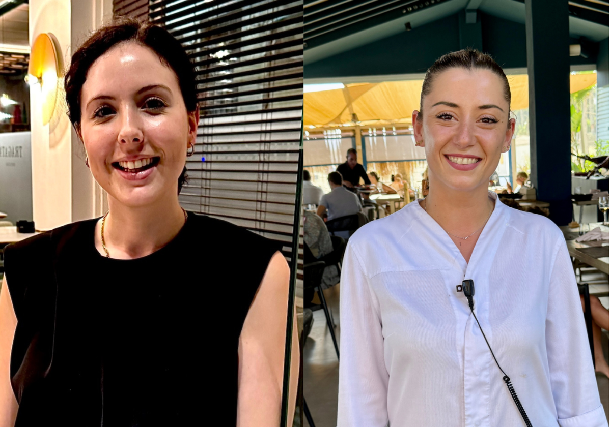 Andrea Martín, de Tragatá Málaga, y Pilar Navajas, de La Milla, ambas candidatas a la II edición del Premio Sala Revelación en Madrid Fusión 2025