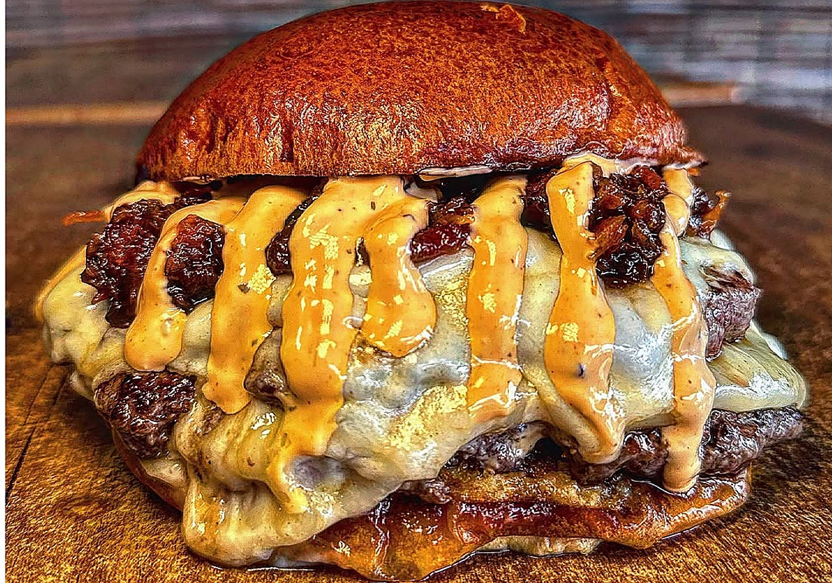 Esta es la 'Bruce Banner' que ha presentado Momag Burger y Gin (Fuengirola)