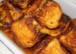 Ni con miel ni fritas: así son las torrijas más dulces de esta cafetería de Nervión