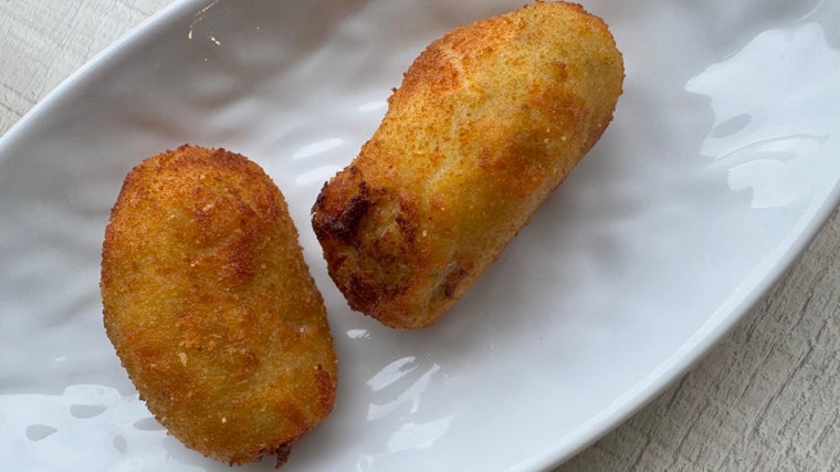 Croquetas de pollo al ajillo