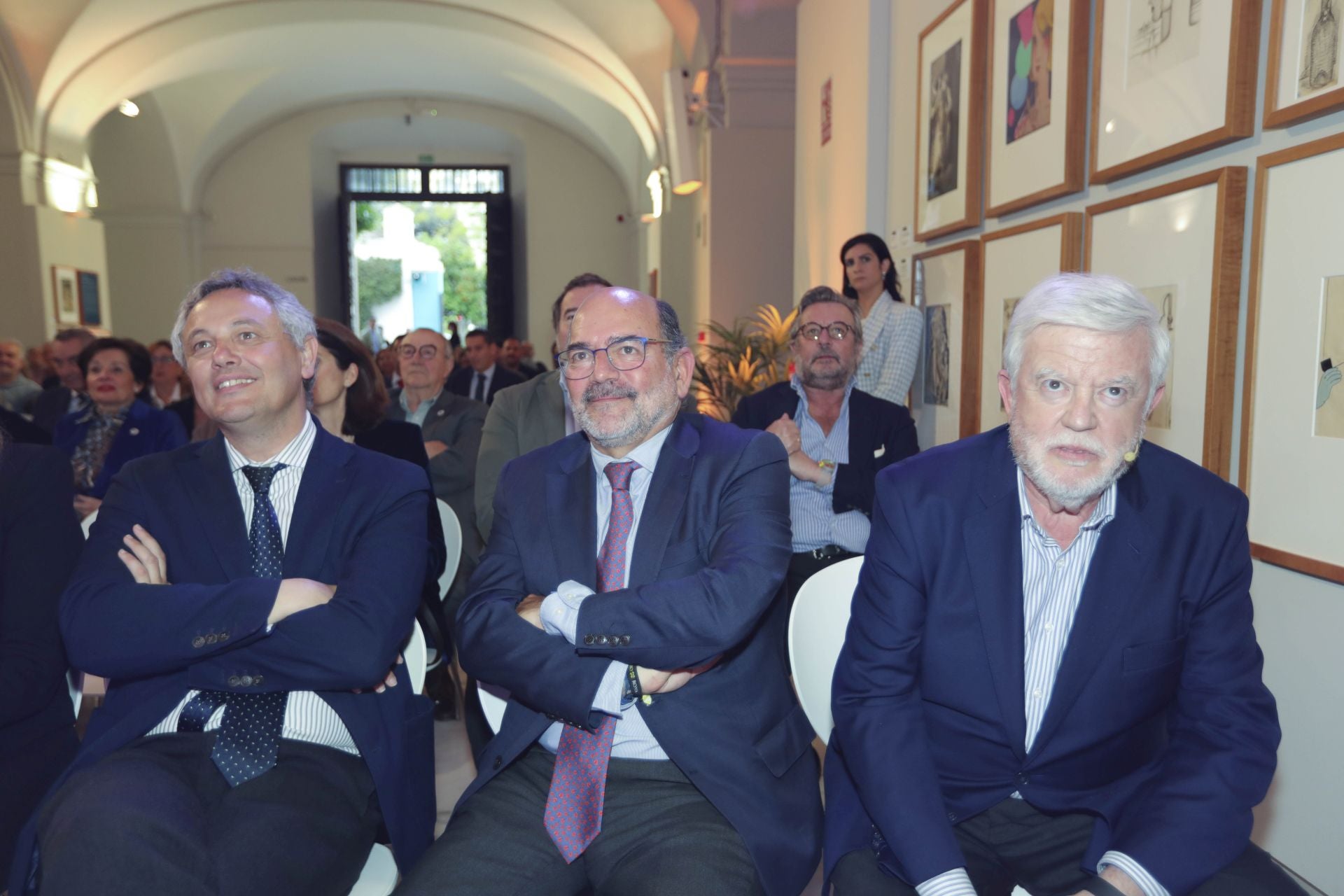 Alberto García Reyes, Antonio Pardo y Carlos Maribona