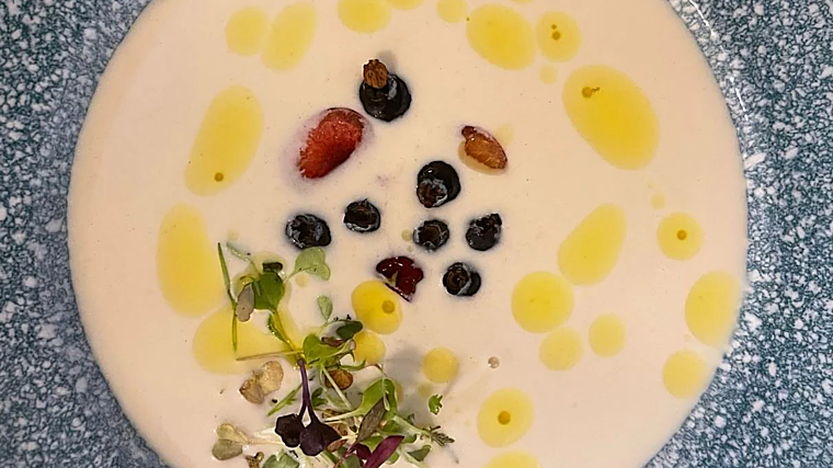 Ajoblanco de Posada del Bandolero en Málaga