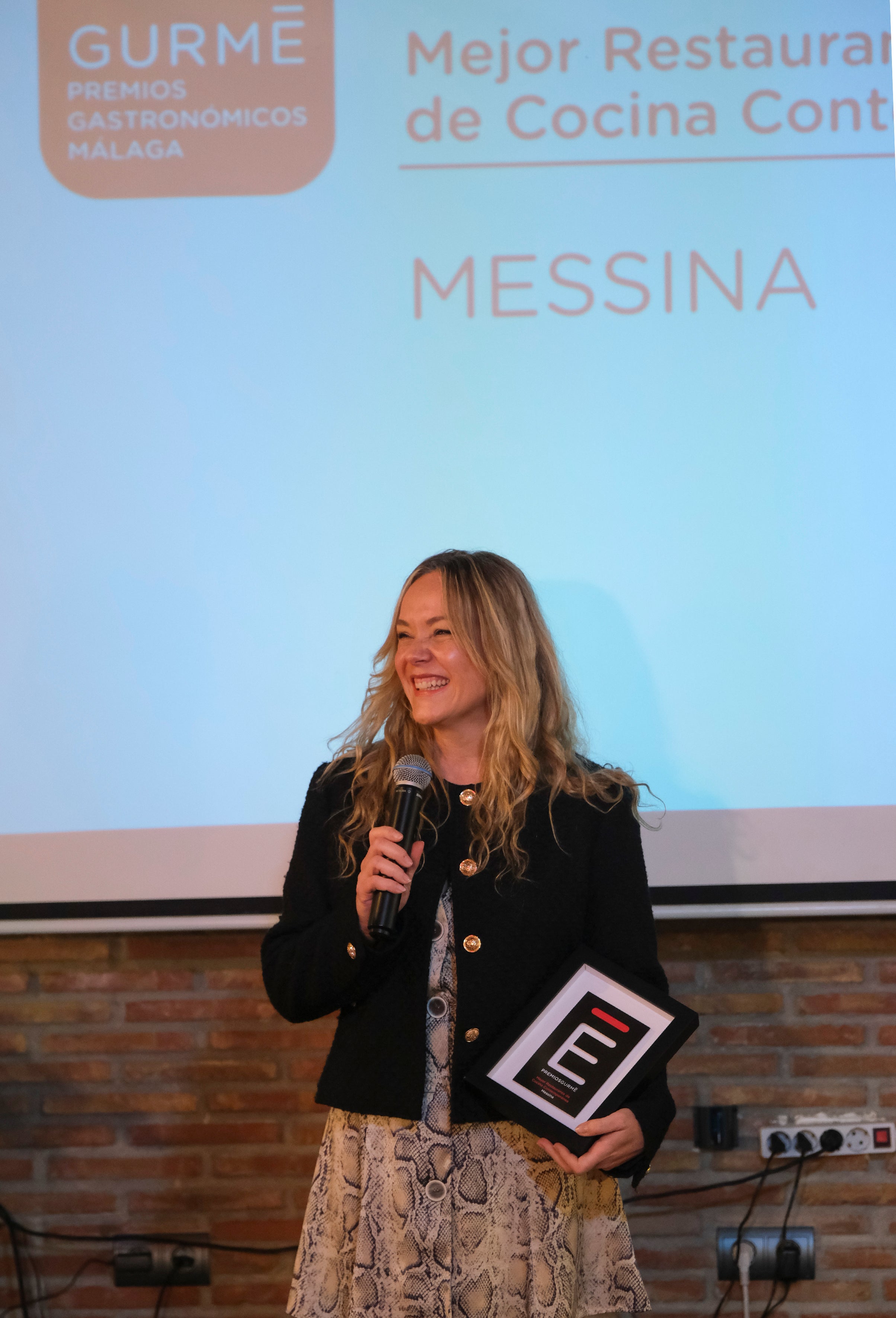 Pía Ninci, jefa de sala de Messina