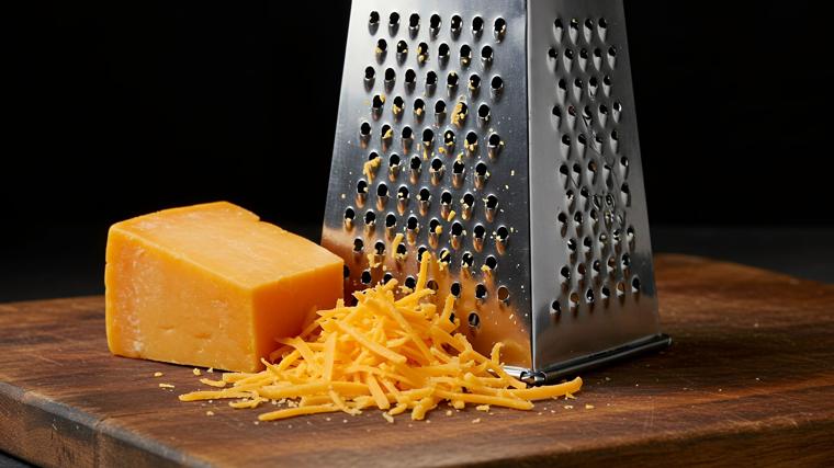 También puedes congelar tu propio queso rallado a mano