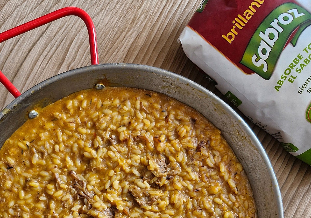 Arroz con carrillada