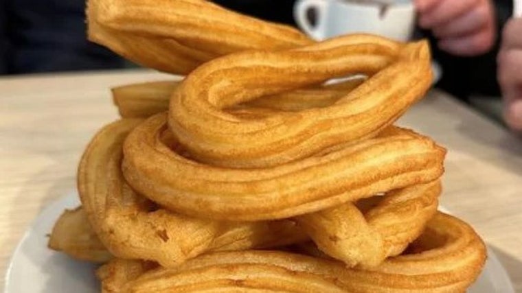 Ración de churros en Macape
