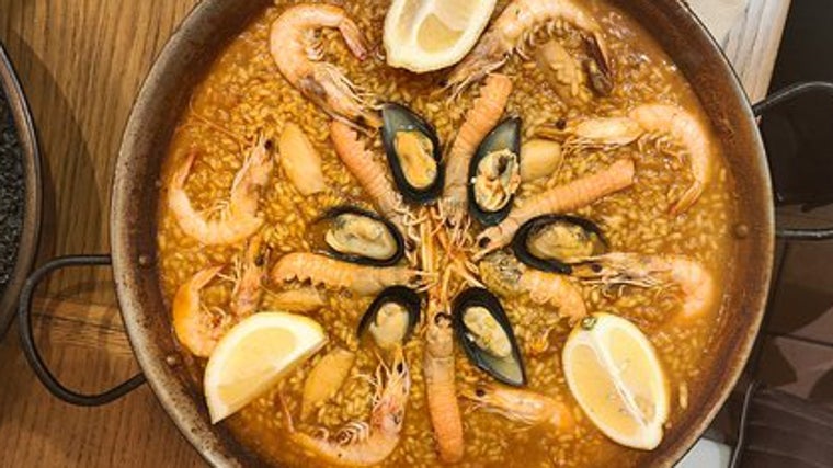 Arroz con marisco en Restaurante Campos De Toro