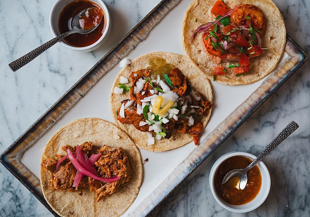 Tacos de Sede México, uno de los restaurantes de nuestra selección de mejores mexicanos de Sevilla