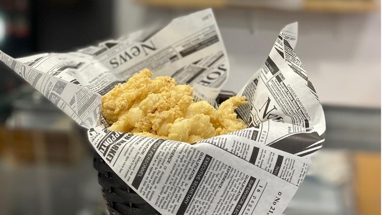 Pescaíto frito de La Fritá en Sevilla
