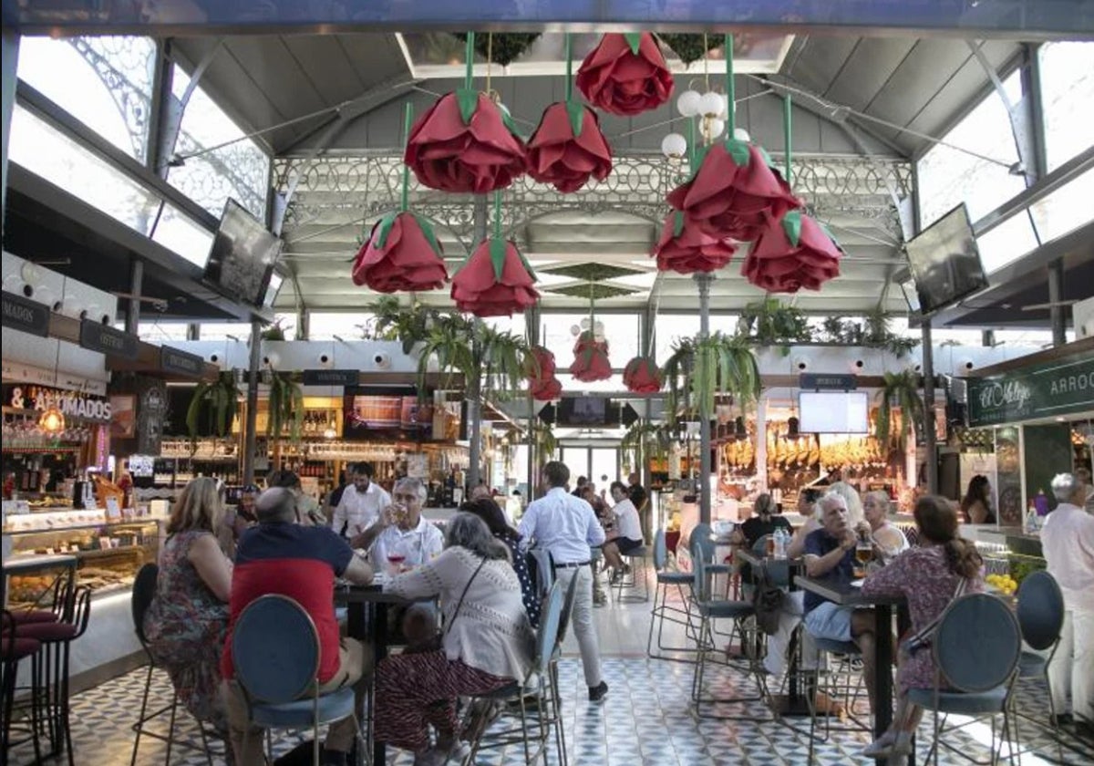 El Mercado Victoria de Córdoba durante el último verano.