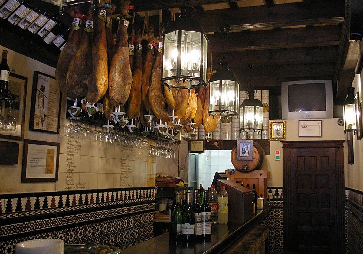 Interior de la Antigua Bodeguita de El Salvador