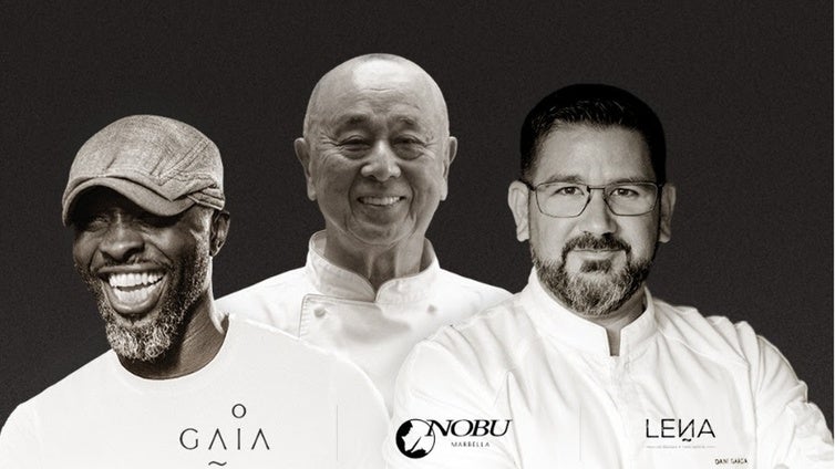 Dani García, Nobu Matsuhisa e Izu Ani cocinarán juntos por primera vez en Puente Romano Marbella