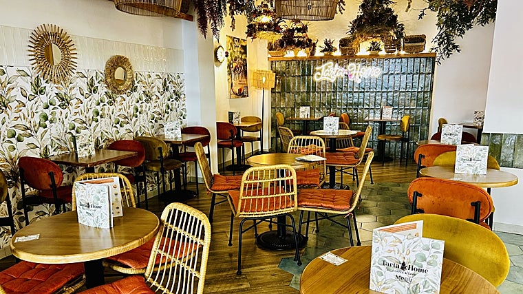 Interior de Tarta Home Triana