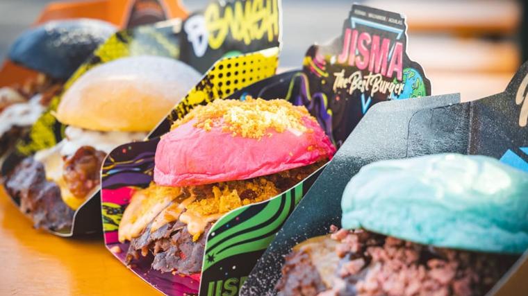 Hamburguesas en competición
