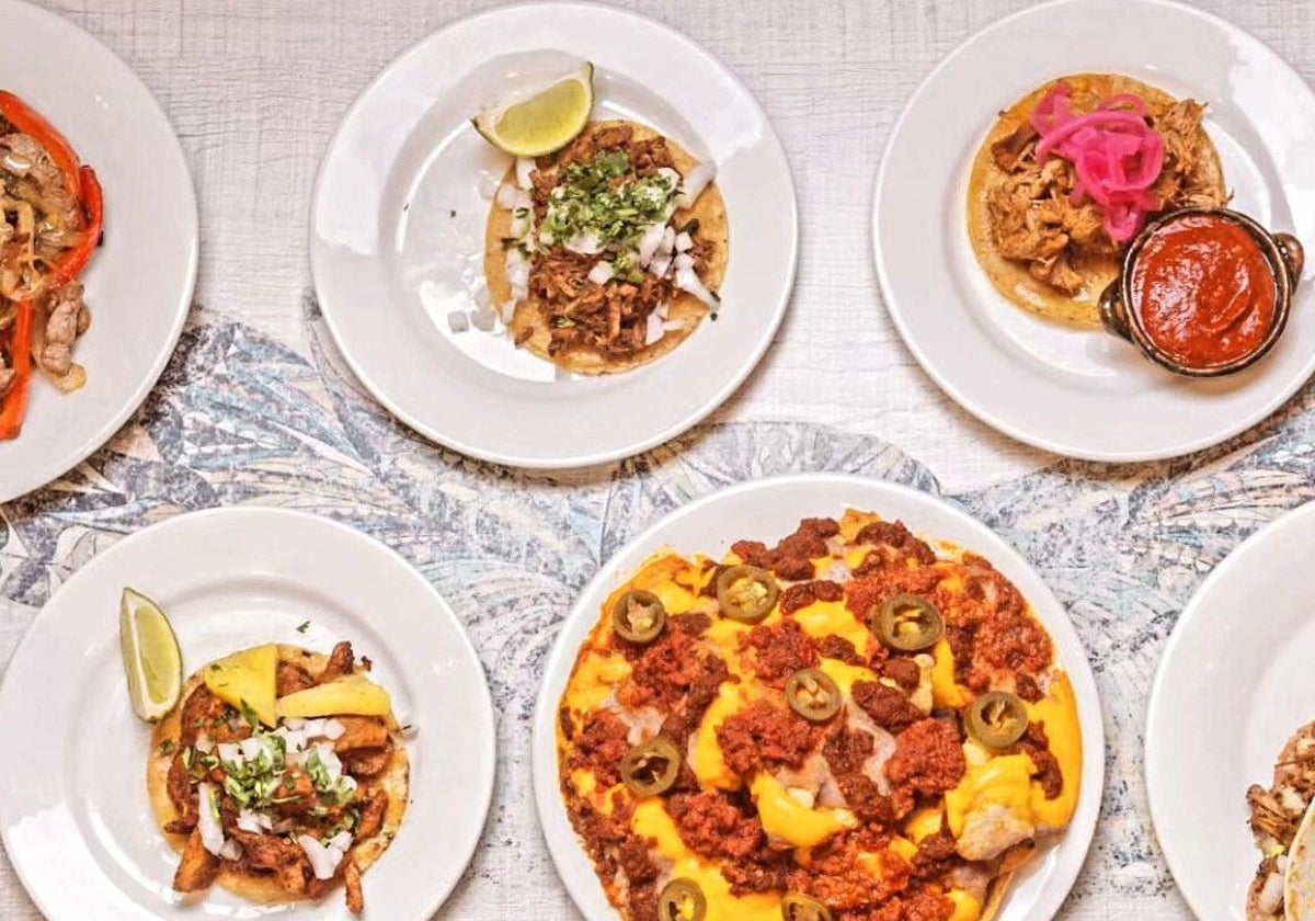 Variedad de platos del establecimiento El Tecolote Antojitos Mexicanos en Córdoba